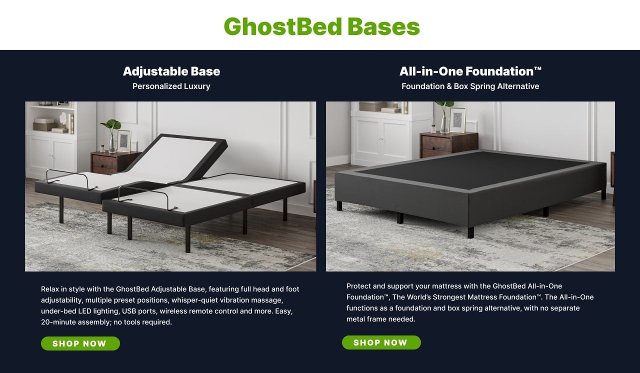 GhostBed Mattresses