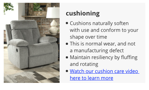 Cushioning