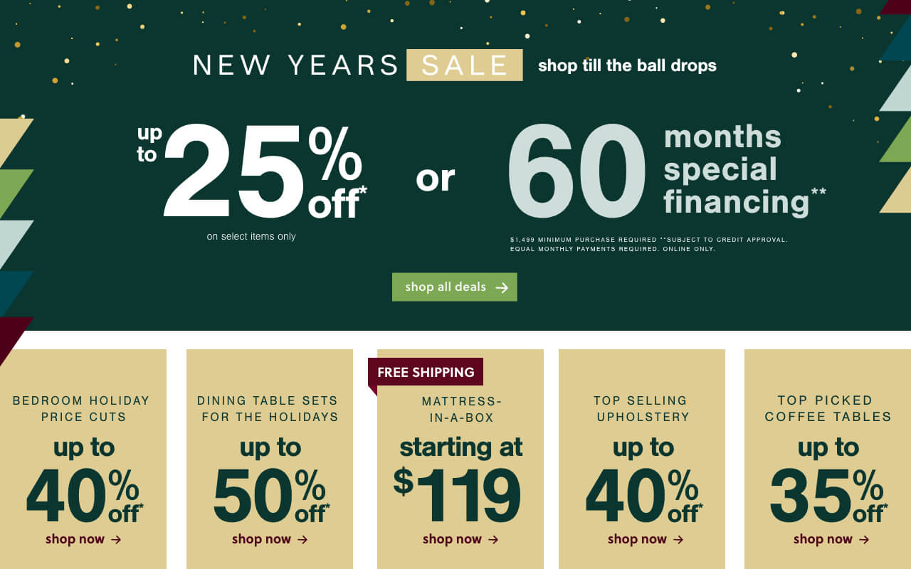 Ashley Furniture HomeStore Black Friday Sale 2020