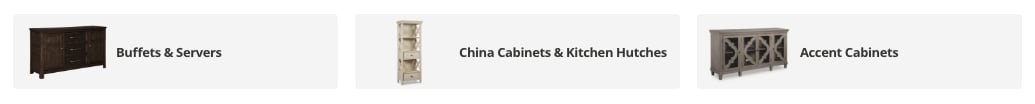China Cabinets & Kitchen Hutches