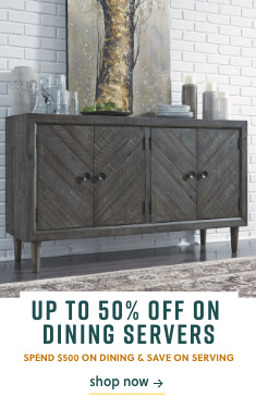 BMSM on Dining. Spend $500 or more on Dining and get Up to 50% Off* Dining Servers and Buffets