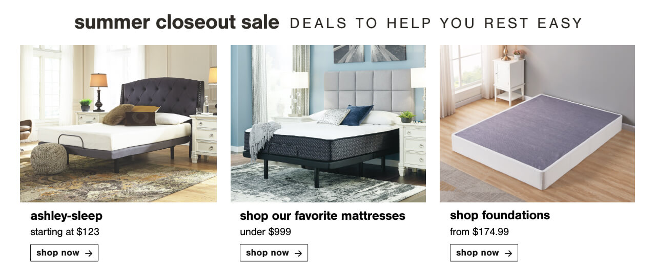 Mattresses | Ashley Furniture HomeStore
