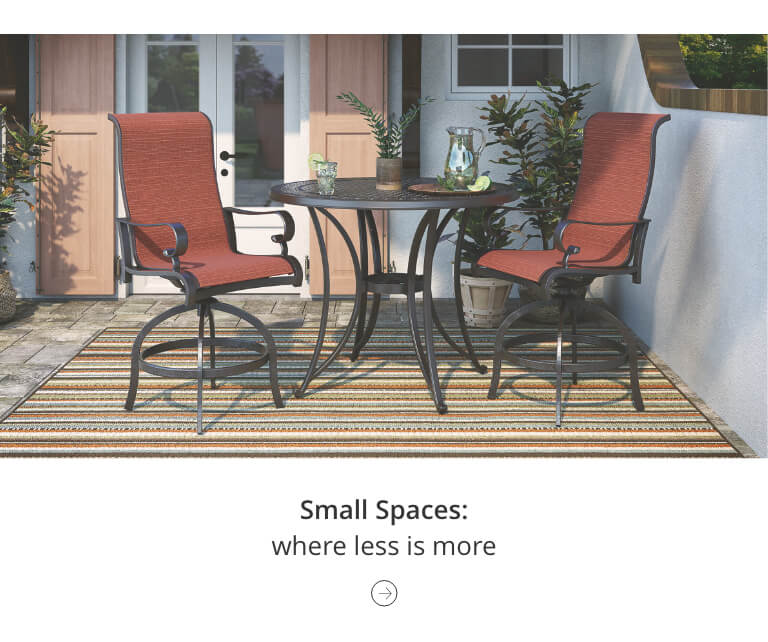 Outdoor Furniture Accessories Ashley Home Small Space Outdoor Furniture