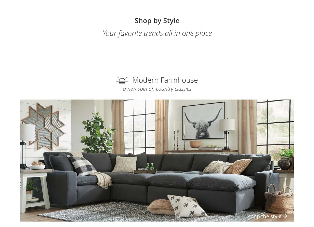 Shop By Style Ashley Furniture HomeStore