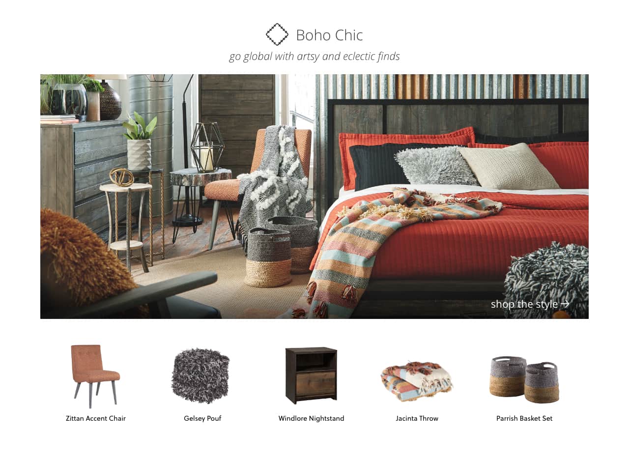 Shop By Style Home Furnishings Decor Ashley Furniture