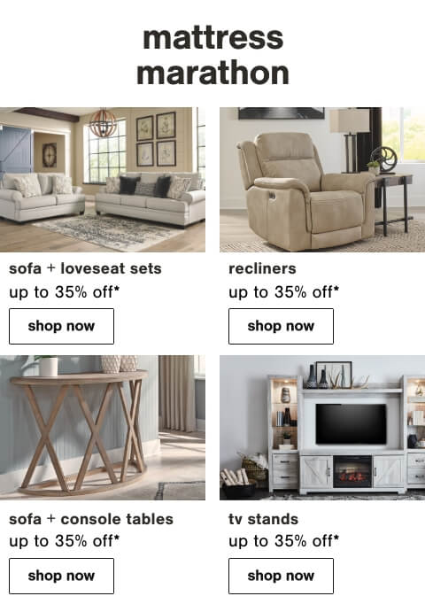 Living Room Price Cuts, End and Side Tables, Top Selling TV Stands, Sofas