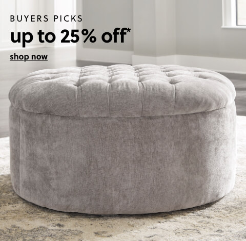 Buyers Pick up to 25% Off