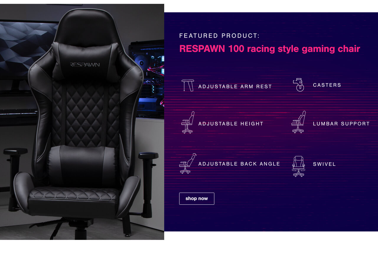 RESPAWN 100 Racing Style Gaming Chair