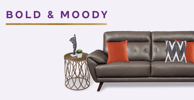 Bold and Moody Room