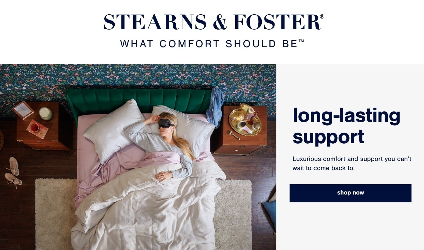 Ashley furniture stearns and sales foster