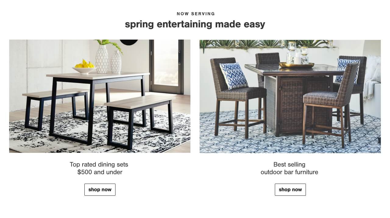 Ashley HomeStore Home Furniture & Decor