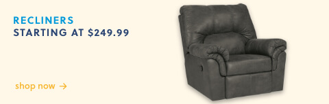 Recliners As Low As $249.99