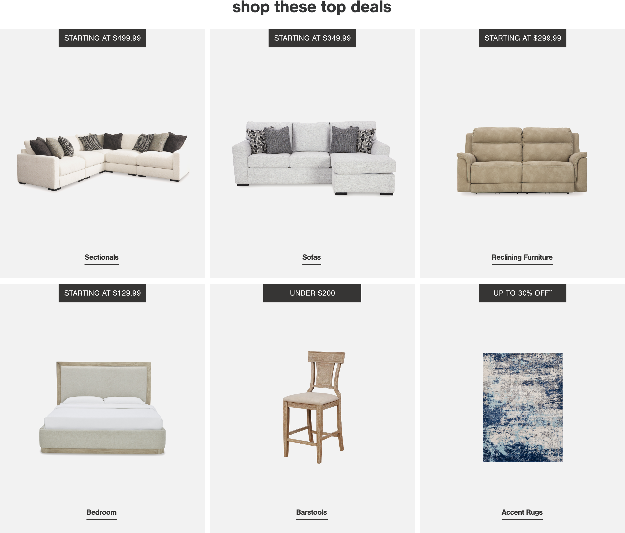 Memorial Day Furniture Deals
