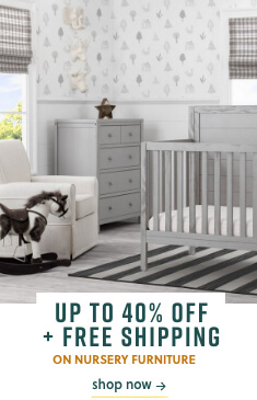 Nursery Furniture Up to 40% off + all with free shipping!