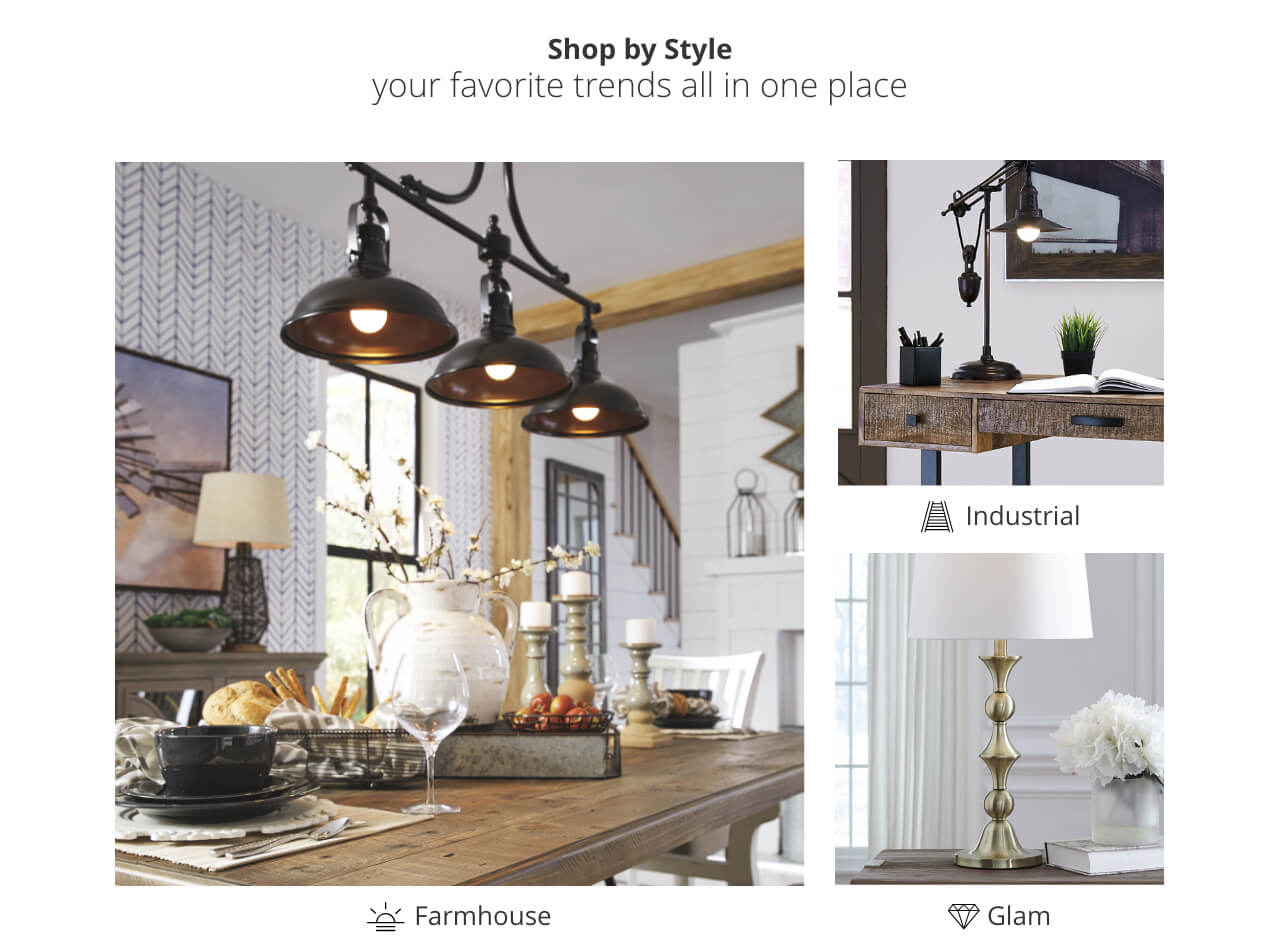 Lighting Illuminate Your Home Ashley Furniture HomeStore