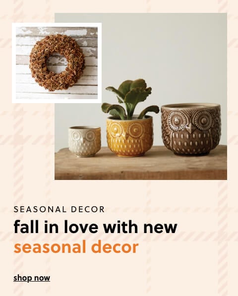FALL in love with NEW Seasonal Decor!*