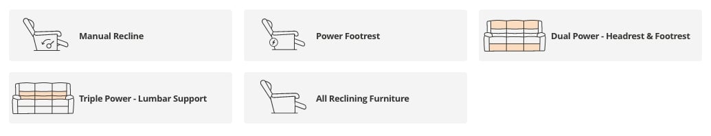 Reclining Sofas & Couches