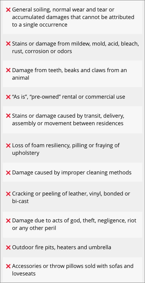 Ashley  HomeStore Premium Protection Plan