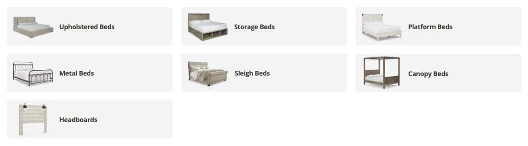 Panel Beds & Bed Frames