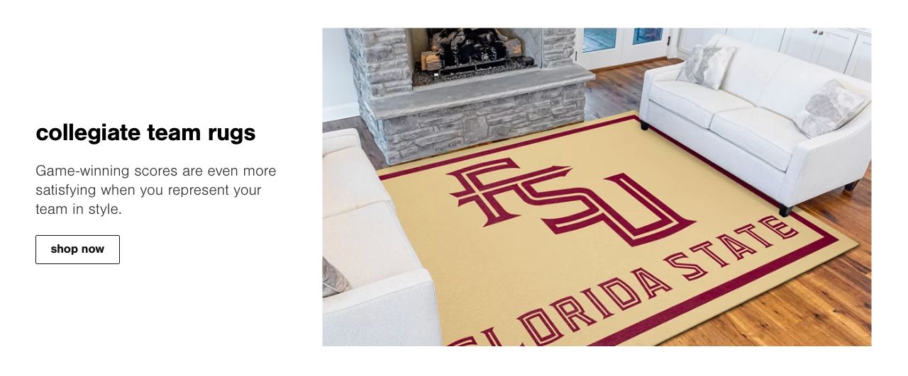 Collegiate Team Rugs