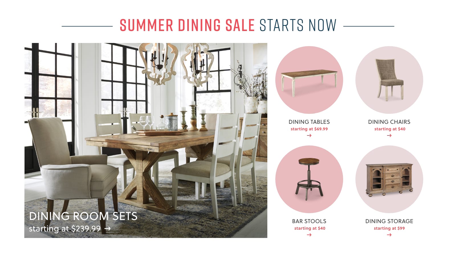 Ashley Furniture Home Decor Dining Room Sets Tables Chairs Storage And Bar Stools