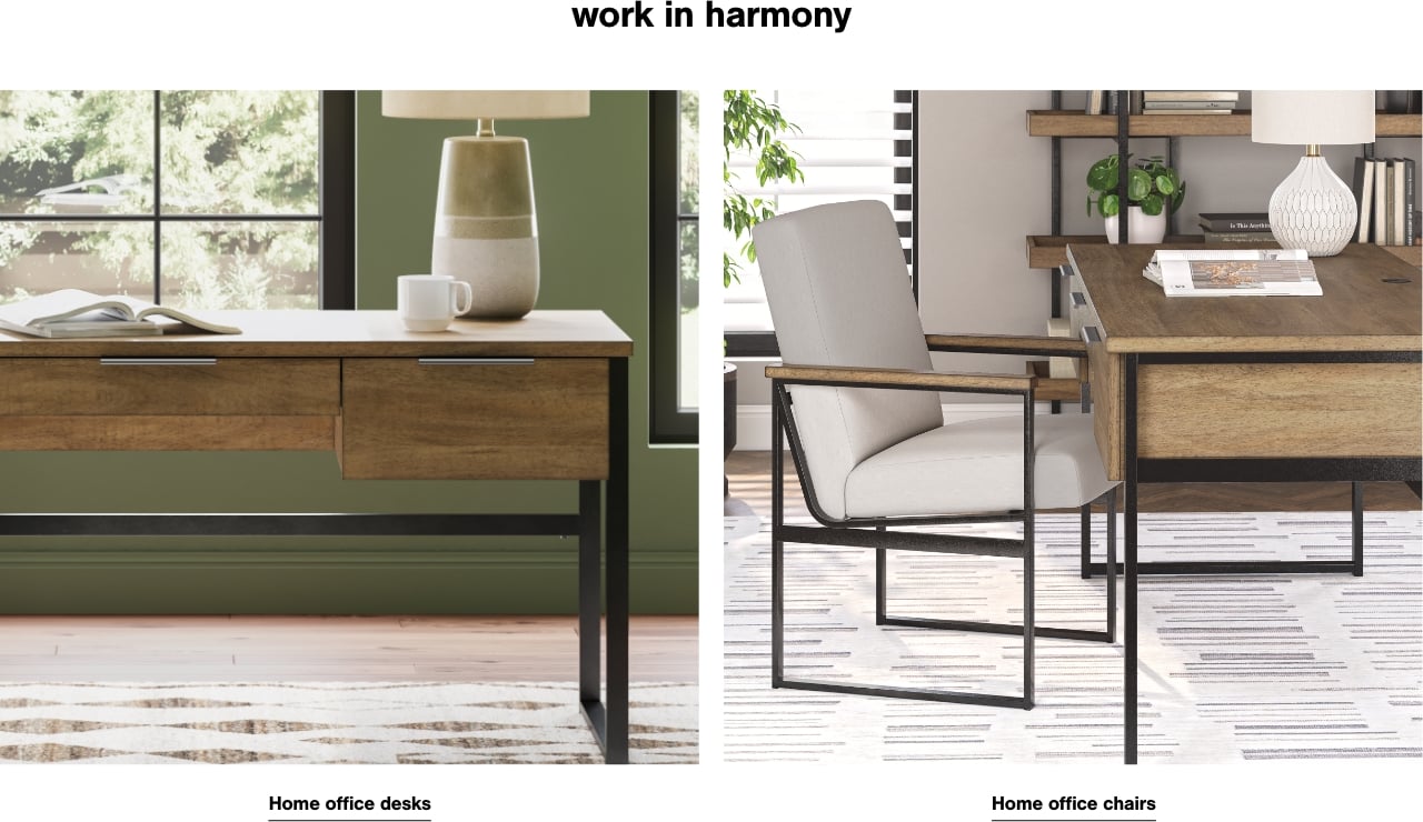 Desks and Office Chairs