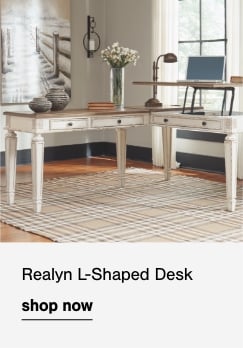 Realyn 2 Piece L-Shaped Desk