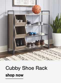 Cubby Shoe Rack