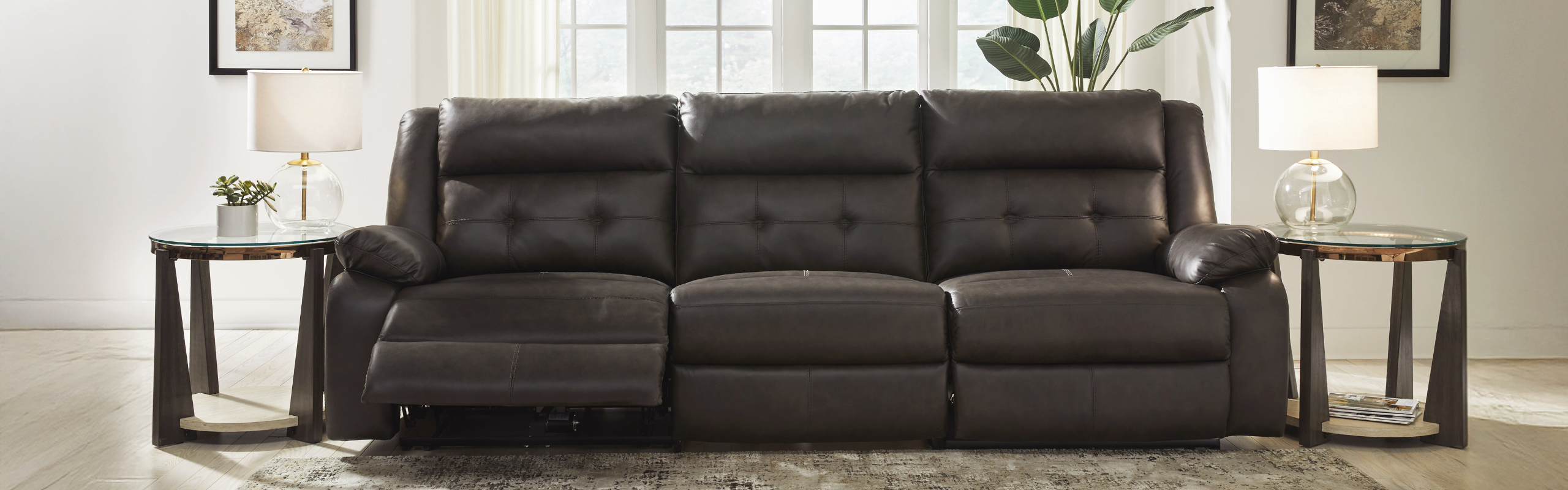 leather recliner