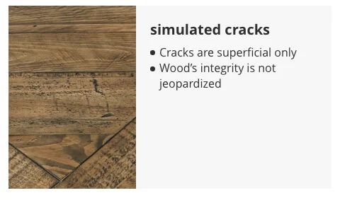 Simulated Cracks