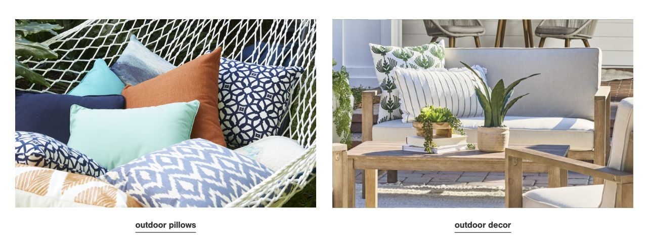 Outdoor Pillows, Outdoor Decor