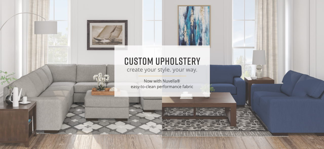 Custom Upholstery Create What You Want Ashley Furniture Home Custom Upholstery