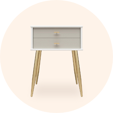 Nursery Side Tables & Nightstands