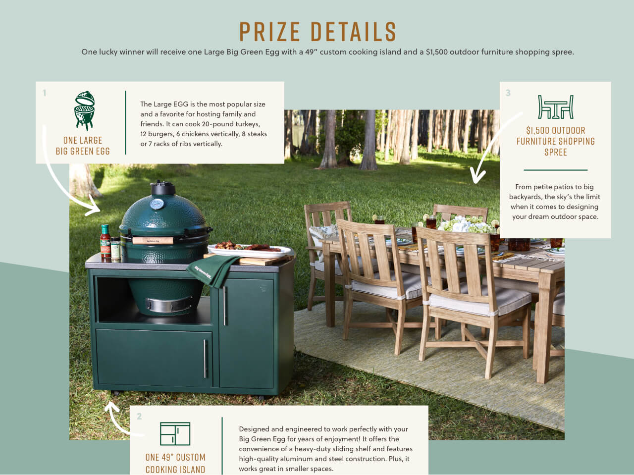 Big Green Egg Sweepstakes