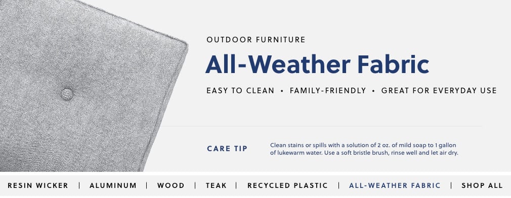 All Weather Outdoor Furniture