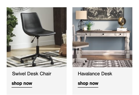 Swivel Desk Chair, Havalance Home Office Desk