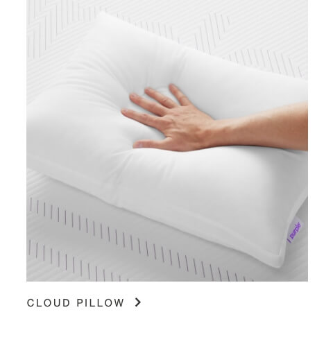 Purple Pillow,	Cloud Pillow, Purple Harmony Pillow