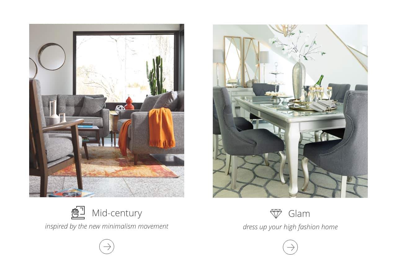 shop by style home furnishings decor ashley furniture homestore