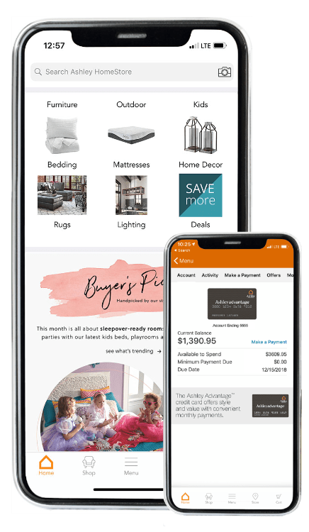 Ashley Homestore Mobile App