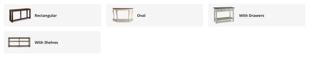 Console & Sofa Tables