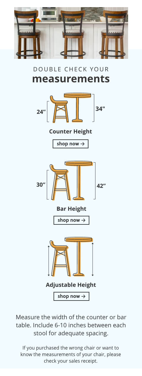 Bar Stool Measurements