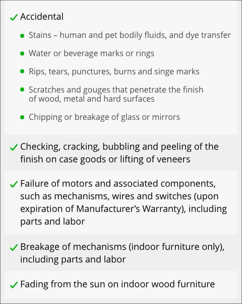 Ashley  HomeStore Premium Protection Plan