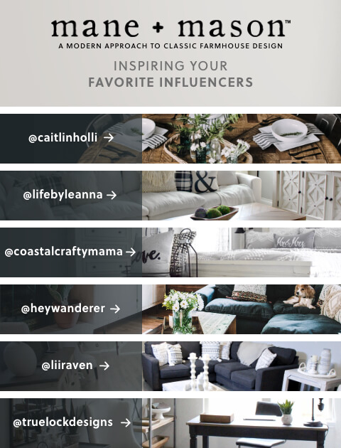 Mane Mason Modern Farmhouse Furniture Ashley Furniture Homestore