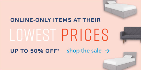 Online-only items at their lowest prices.