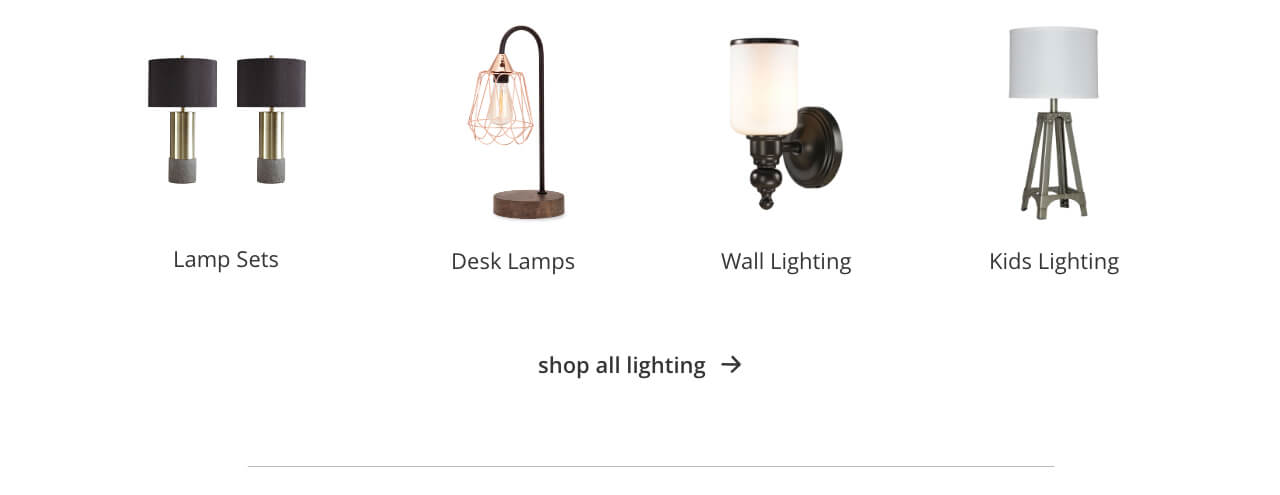 Lighting Illuminate Your Home Ashley Furniture Lighting