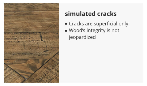 Simulated Cracks