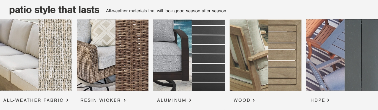 Ashley furniture top outdoor patio sets