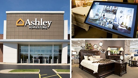 morris furniture company opens new ashley homestore in