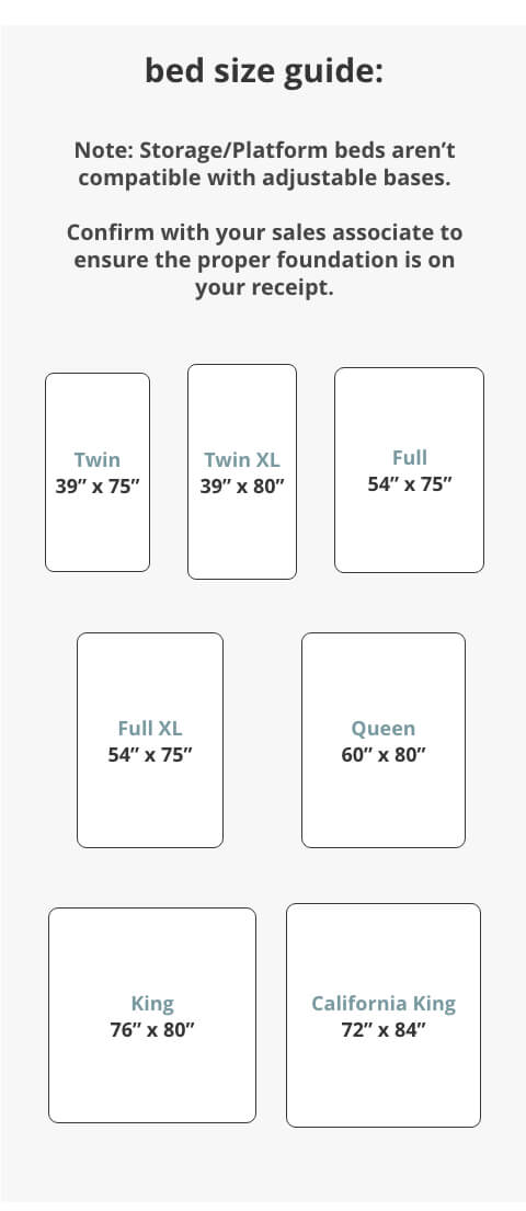 Bed Size Guide