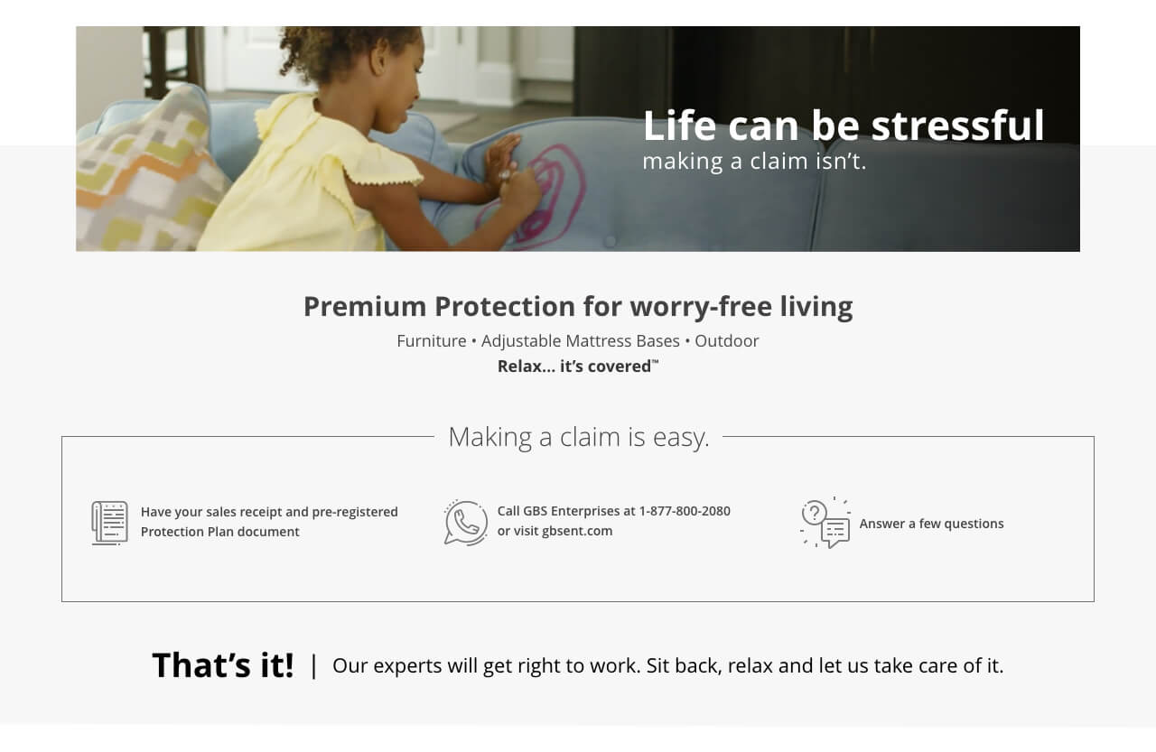 Ashley  HomeStore Premium Protection Plan